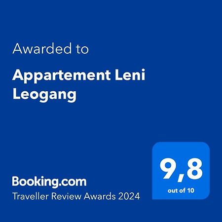 Appartement Leni Leogang Eksteriør billede